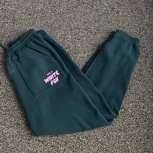 White Fox Offstage Sweats Pine